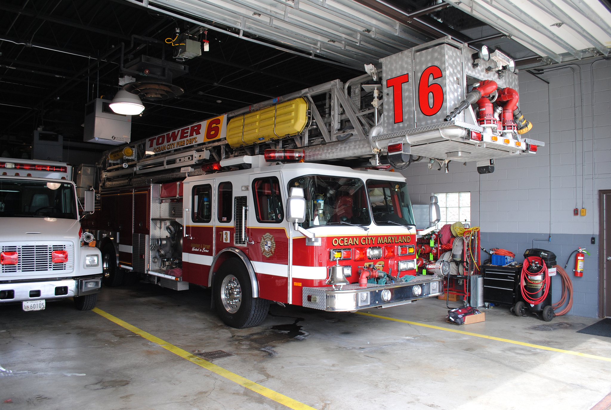 Why fire trucks always back in