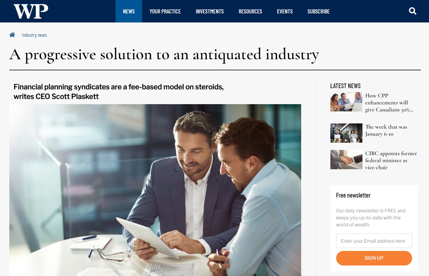 A progressive solution to an antiquated industry | Ironshield Financial ...